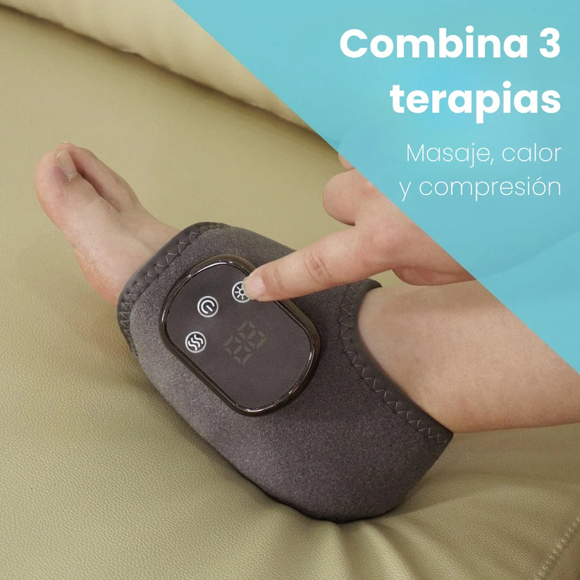 TeraPie™ – Masajeador Inteligente 3-en-1 para Pies