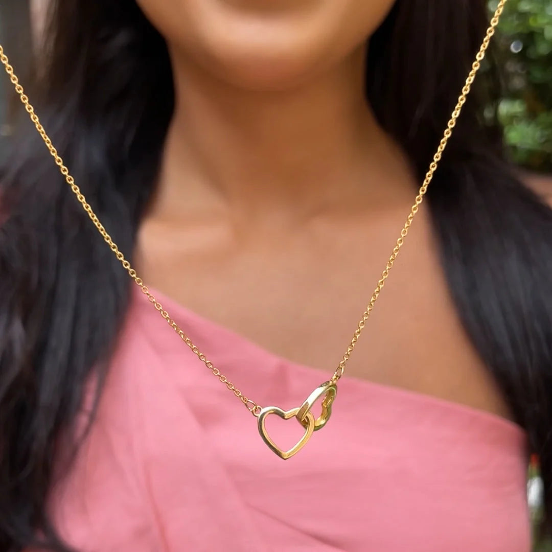 Collar Doble Corazón