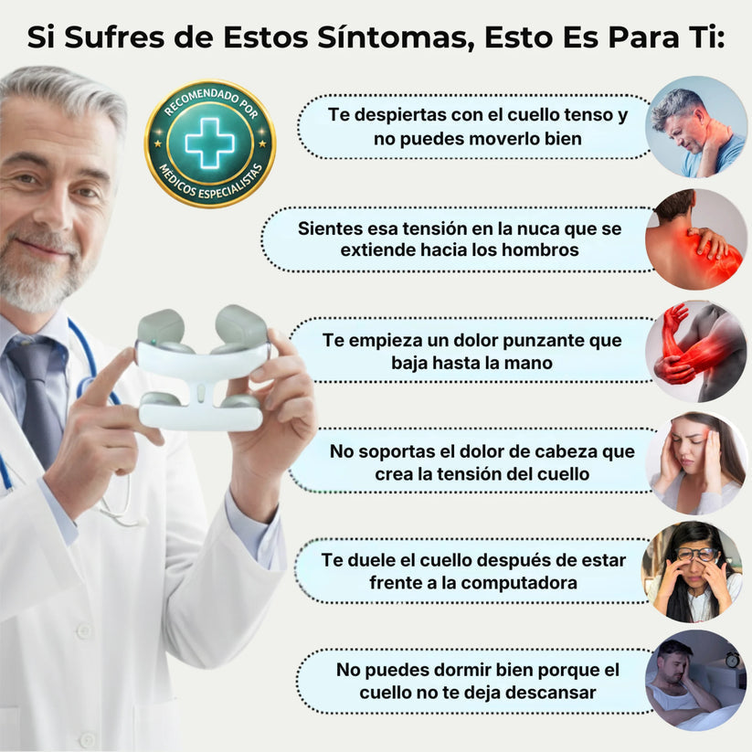 Restify™ Pro - Masaje de Calor y Pulsos Eléctricos