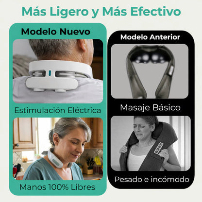 Restify™ Pro - Masaje de Calor y Pulsos Eléctricos