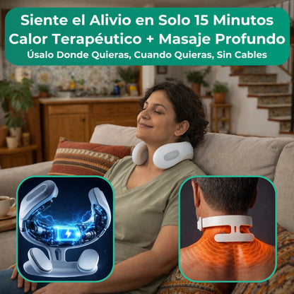 Restify™ Pro - Masaje de Calor y Pulsos Eléctricos